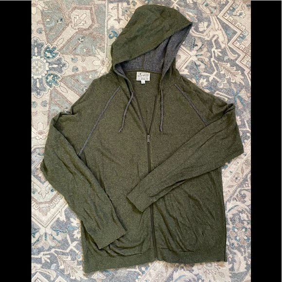 Lucky Brand Other - Lucky brand zipper sweater with hoodie.